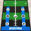 Putting-Matte 3 m von Longridge, Startbereich mit Startkreis und Golfball, von oben fotografiert