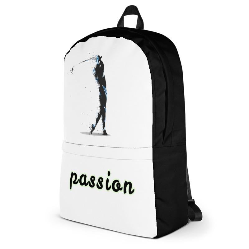 Rucksack - Golf "passion" (beige/schwarz) - G-O-A-L-F