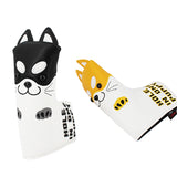 Golf Headcover Akita Dog – PU-Leder Schlägerkopfhülle