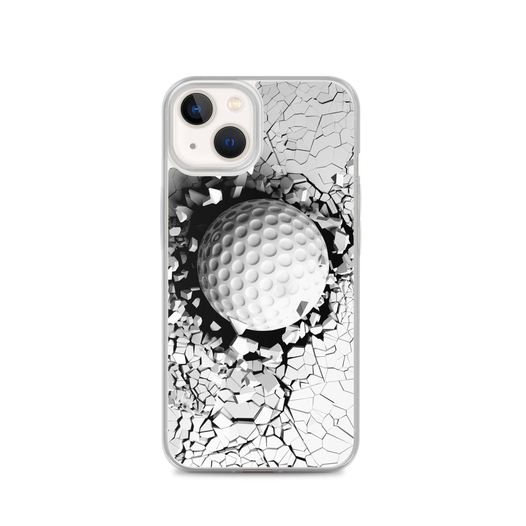 iPhone Hülle Golfball – Transparente Golfer-Schutzhülle