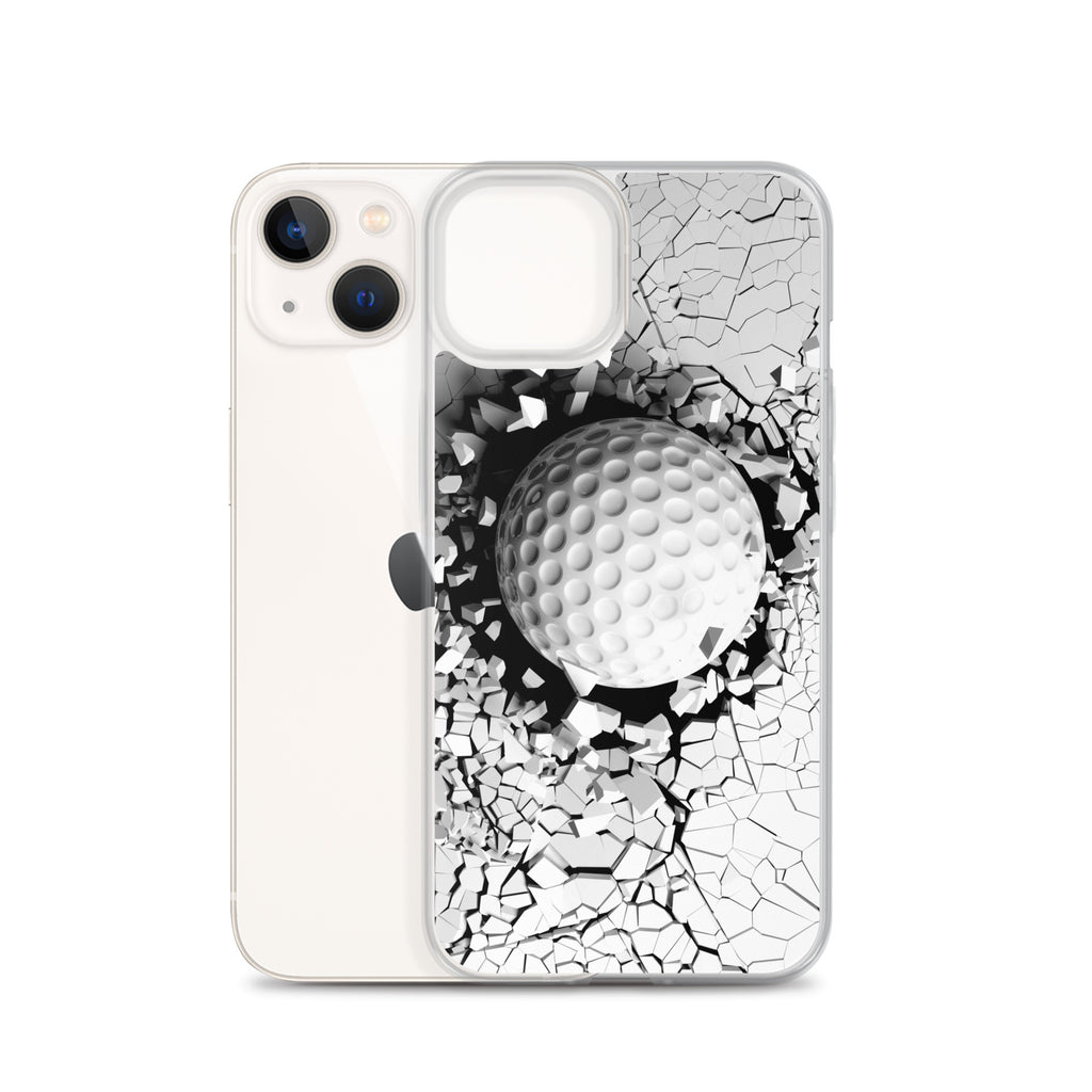 iPhone Hülle Golfball – Transparente Golfer-Schutzhülle