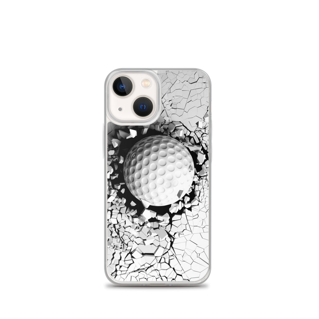 iPhone Hülle Golfball – Transparente Golfer-Schutzhülle