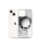 iPhone Hülle Golfball – Transparente Golfer-Schutzhülle
