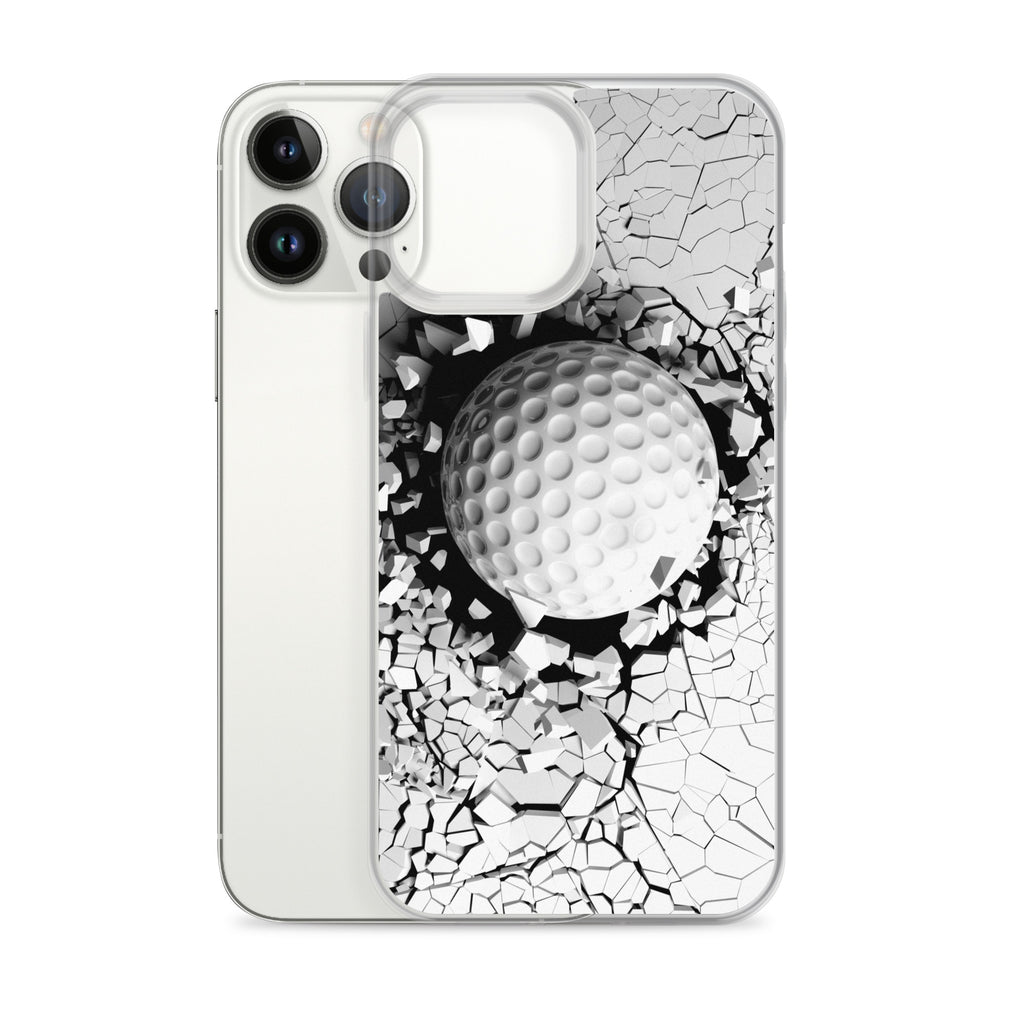 iPhone Hülle Golfball – Transparente Golfer-Schutzhülle