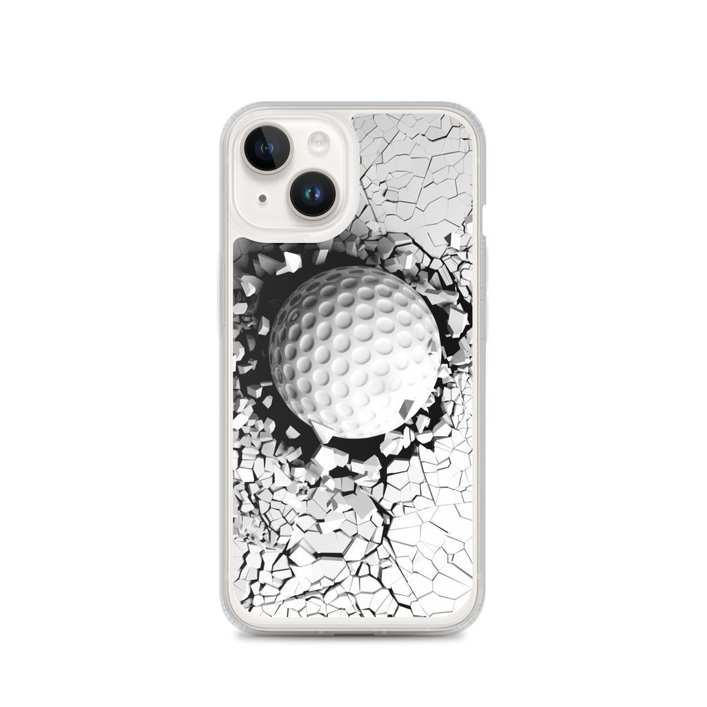 iPhone Hülle Golfball – Transparente Golfer-Schutzhülle