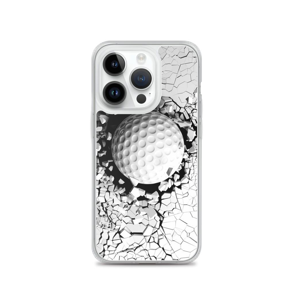 iPhone Hülle Golfball – Transparente Golfer-Schutzhülle