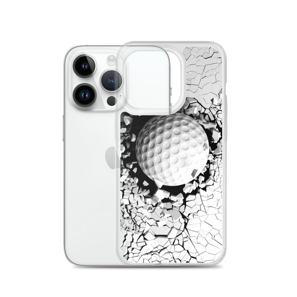 iPhone Hülle Golfball – Transparente Golfer-Schutzhülle