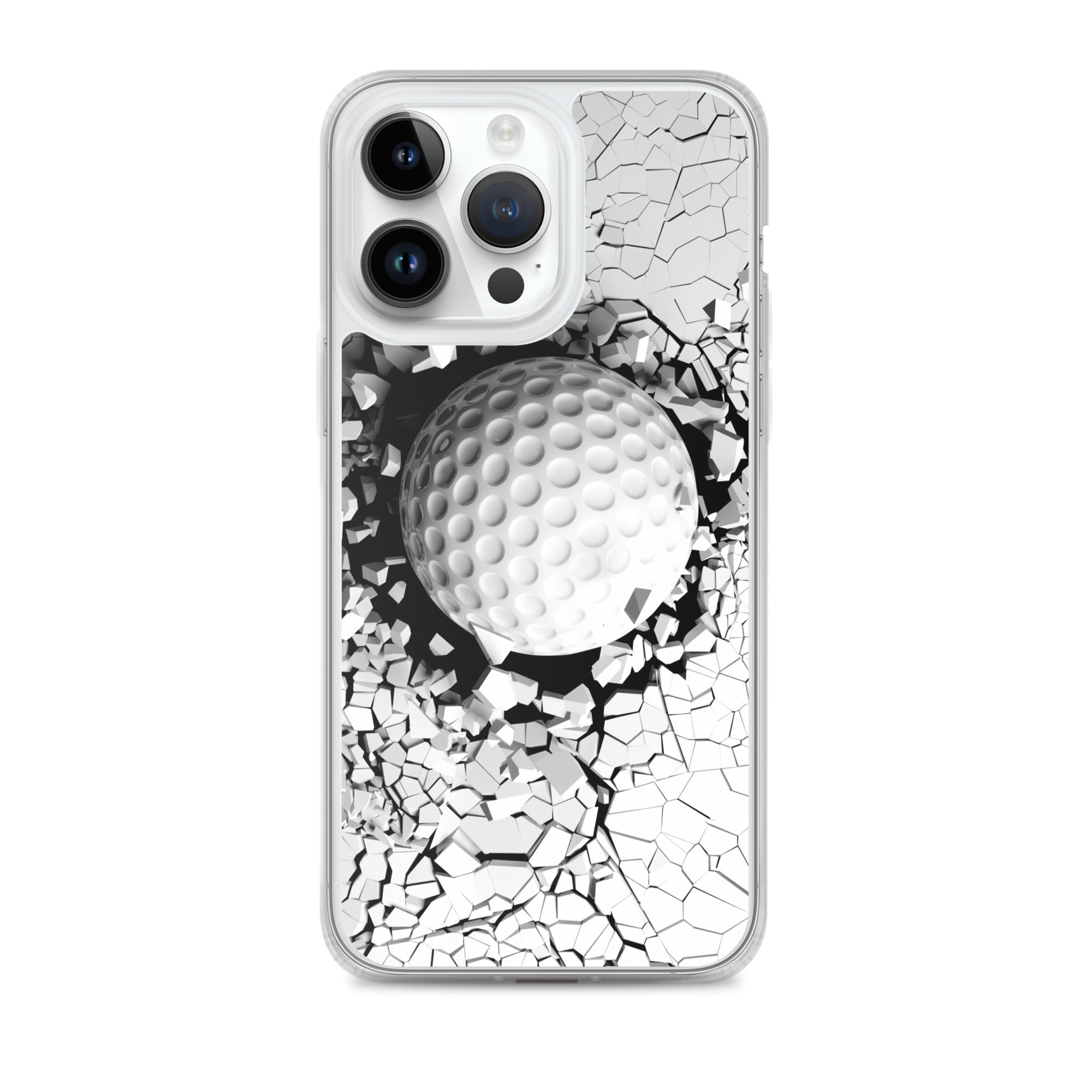 iPhone Hülle - Golfball Hit - Schutz vor Kratzern und Stürzen - mit weichen Kunststoffkanten