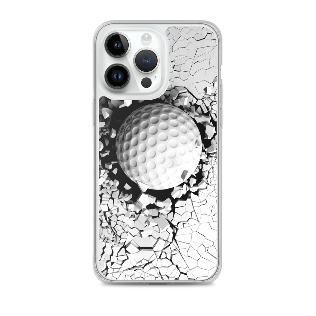 iPhone Hülle Golfball – Transparente Golfer-Schutzhülle