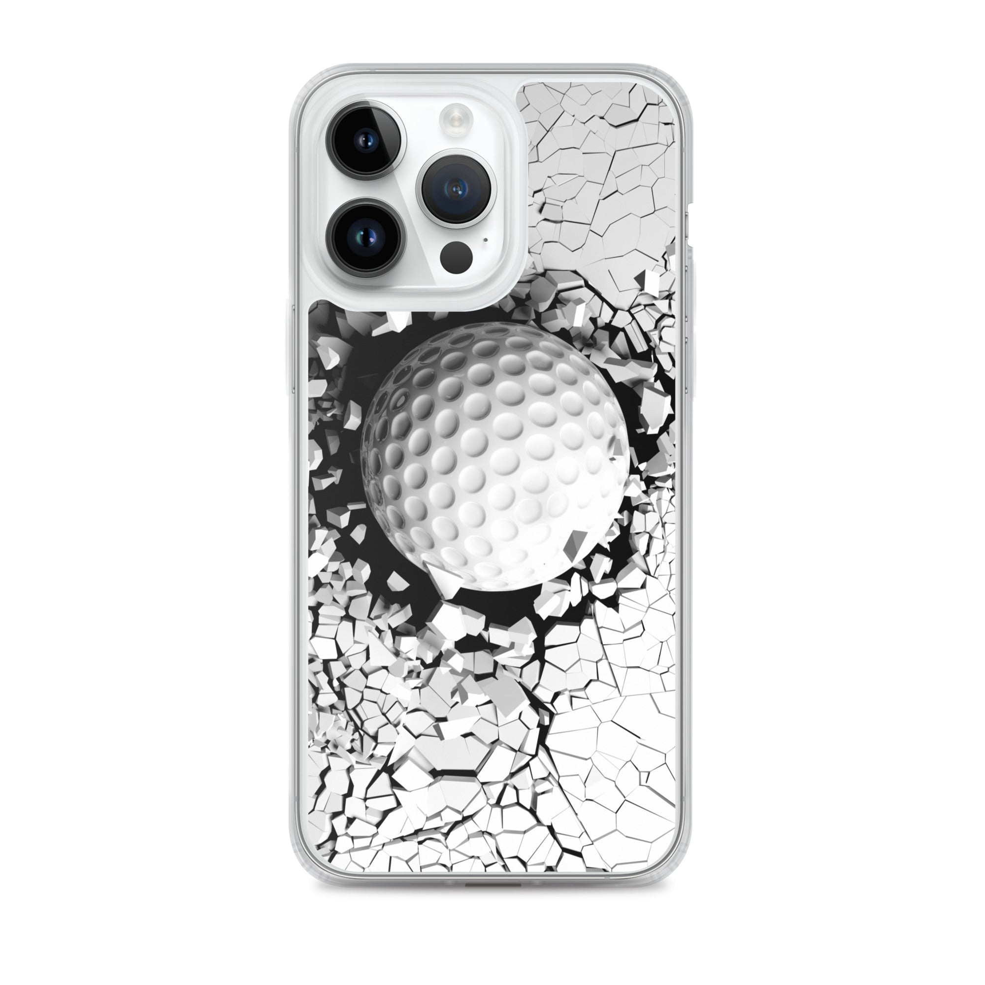 iPhone Hülle Golfball – Transparente Golfer-Schutzhülle