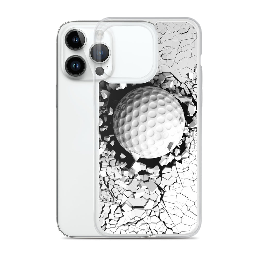 iPhone Hülle Golfball – Transparente Golfer-Schutzhülle