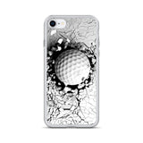 iPhone Hülle - Golfball Hit - Schutz vor Kratzern und Stürzen - mit weichen Kunststoffkanten
