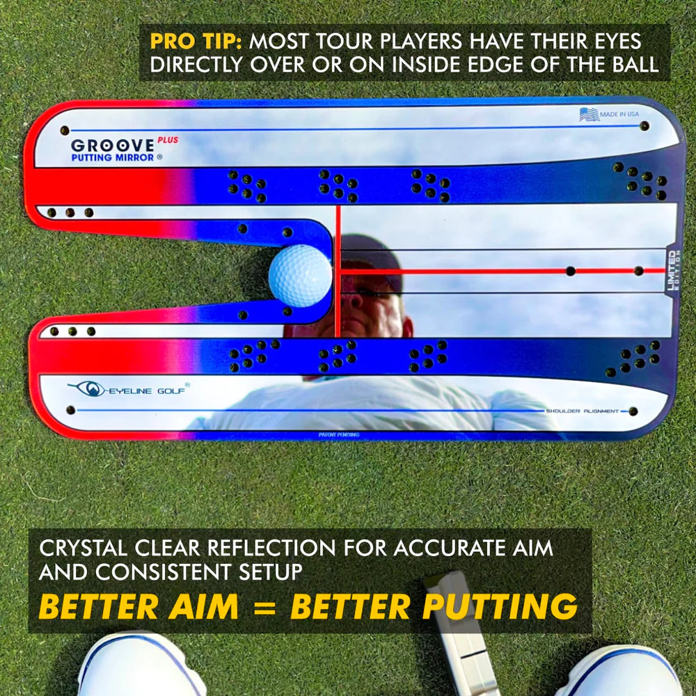 Groove PLUS Putting Mirror – PGA Tour Trainingsspiegel von EyeLine Golf