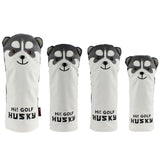 Golf Headcover Husky – PU-Leder Schlägerkopfhülle