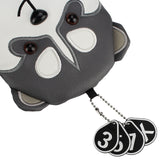 Golf Headcover Husky – PU-Leder Schlägerkopfhülle