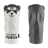 Golf Headcover Husky – PU-Leder Schlägerkopfhülle