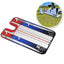 Groove Putting Mirror im Set mit der Edge Putting Rail: die Putting-Schiene im Einsatz auf dem Grün