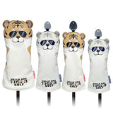 Golf Headcover Tiger – PU-Leder Schlägerkopfhülle