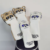Golf Headcover Tiger – PU-Leder Schlägerkopfhülle