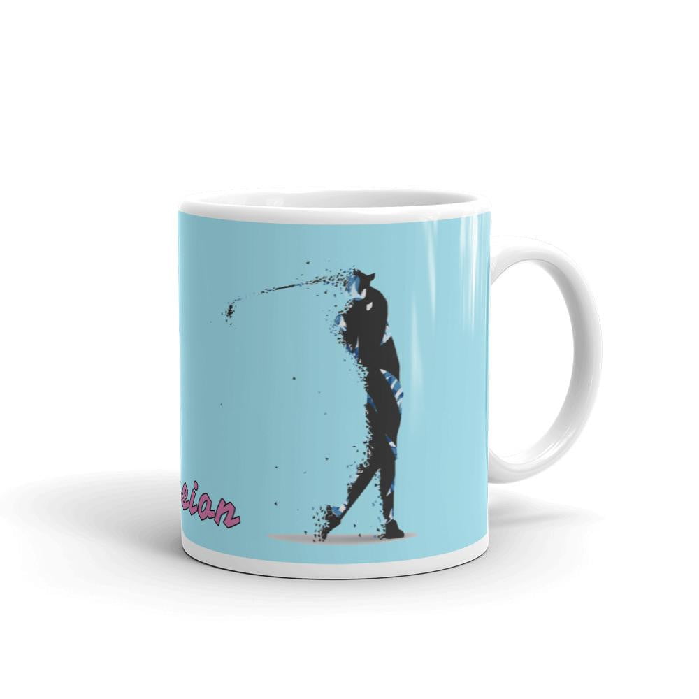 Tasse - Becher - Golfer beim Abschlag - passion - G-O-A-L-F Hauptbild