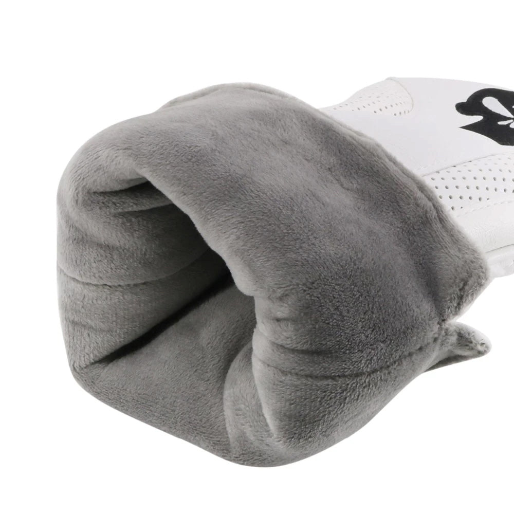 Golf Schlägerhauben für Driver Fairway Utility Hybrid mit Nummerntags Totenkopf Stickerei Zweitbild