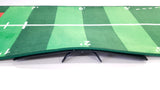 PROADVANCED ProInfinity Putting Matte - Indoor Trainingshilfe für Zuhause - 4 verschiedene Geschwindigkeiten - verstellbare Breaks mit Spurverfolgung - G-O-A-L-F