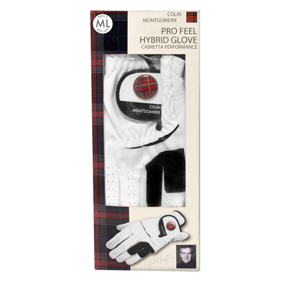 Golfhandschuh - Colin Montgomerie - Hybrid Golf Handschuh - Cabretta Performance - G-O-A-L-F
