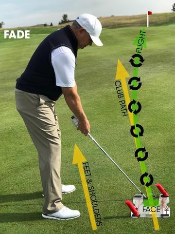 Golfschwung Trainer für den geraden Schwung - Fade oder Draw - Speed Trap 2.0 (Eyeline Golf) - Anti Slice und Hook - G-O-A-L-F