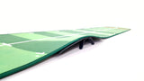 PROADVANCED ProInfinity Putting Matte - Indoor Trainingshilfe für Zuhause - 4 verschiedene Geschwindigkeiten - verstellbare Breaks mit Spurverfolgung - G-O-A-L-F