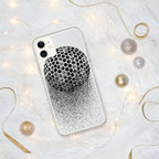 iPhone Hülle - stilisierter Golfball - Schutz vor Kratzern und Stürzen - mit weichen Kunststoffkanten - G-O-A-L-F