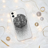 iPhone Hülle - stilisierter Golfball - Schutz vor Kratzern und Stürzen - mit weichen Kunststoffkanten - G-O-A-L-F
