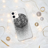 iPhone Hülle - stilisierter Golfball - Schutz vor Kratzern und Stürzen - mit weichen Kunststoffkanten - G-O-A-L-F