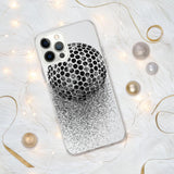 iPhone Hülle - stilisierter Golfball - Schutz vor Kratzern und Stürzen - mit weichen Kunststoffkanten - G-O-A-L-F