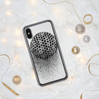 iPhone Hülle - stilisierter Golfball - Schutz vor Kratzern und Stürzen - mit weichen Kunststoffkanten - G-O-A-L-F