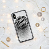 iPhone Hülle - stilisierter Golfball - Schutz vor Kratzern und Stürzen - mit weichen Kunststoffkanten - G-O-A-L-F