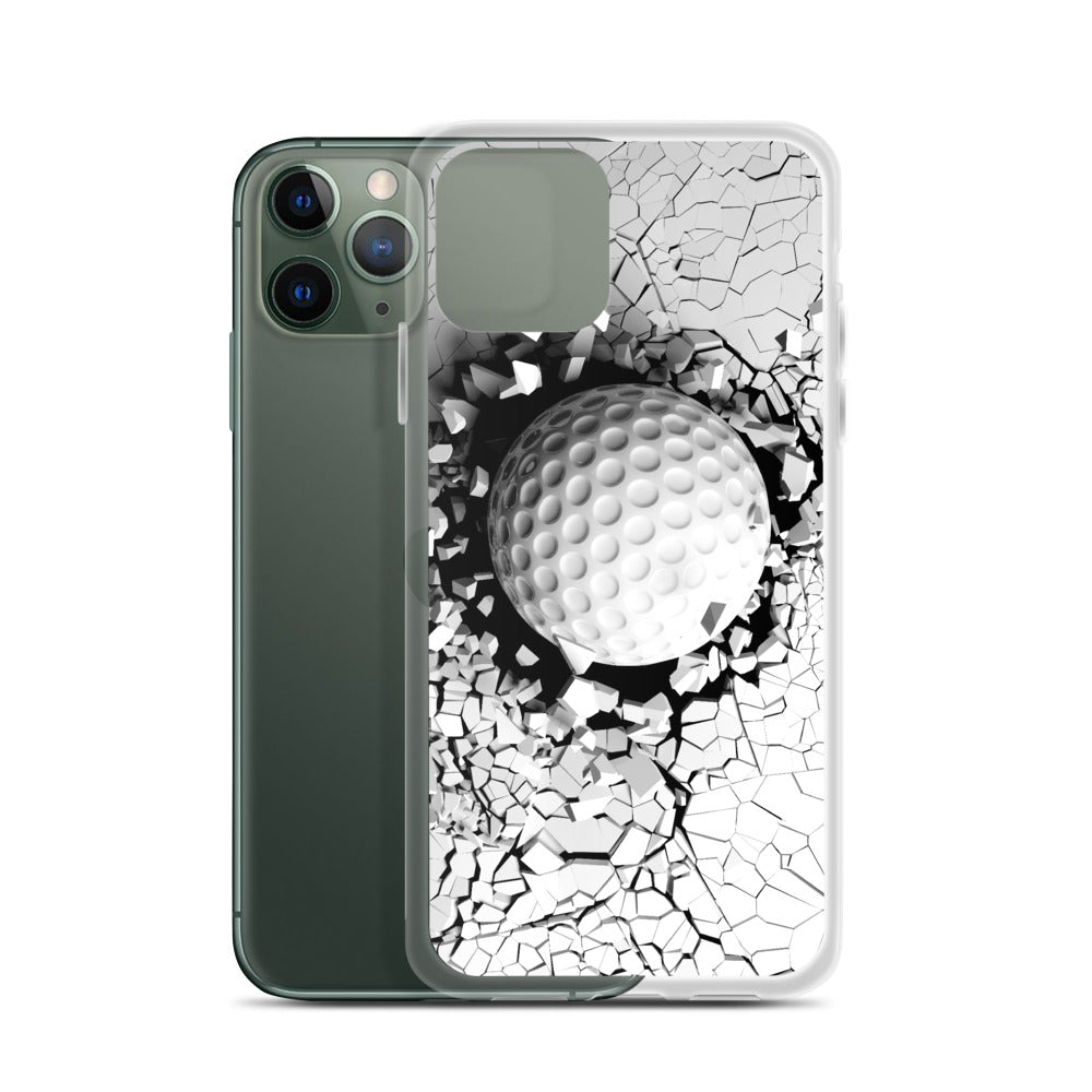 iPhone Hülle - Golfball hit - G-O-A-L-F