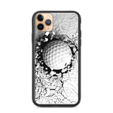 iPhone Hülle - Golball hit (biologisch abbaubar)