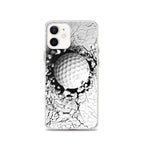 iPhone Hülle Golfball – Transparente Golfer-Schutzhülle