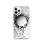 iPhone Hülle Golfball – Transparente Golfer-Schutzhülle