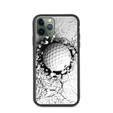iPhone Hülle - Golball hit (biologisch abbaubar)