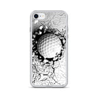 iPhone Hülle Golfball – Transparente Golfer-Schutzhülle