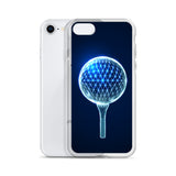 iPhone Hülle - leuchtender Golfball - Schutz vor Kratzern und Stürzen - mit weichen Kunststoffkanten