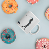 Tasse - Becher - Golfer beim Abschlag - passion - G-O-A-L-F