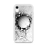 iPhone Hülle - Golfball hit - G-O-A-L-F