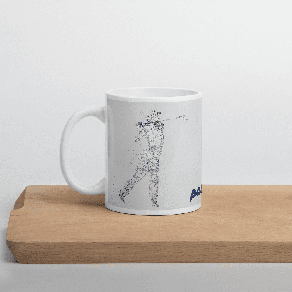 Tasse - Becher - Golfer beim Abschlag - passion Zweitbild