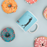 Tasse - Becher - Golfer beim Abschlag - passion - G-O-A-L-F