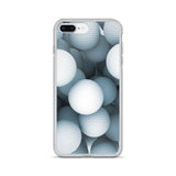 iPhone Hülle - Golfball - Schutz vor Kratzern und Stürzen - mit weichen Kunststoffkanten - G-O-A-L-F