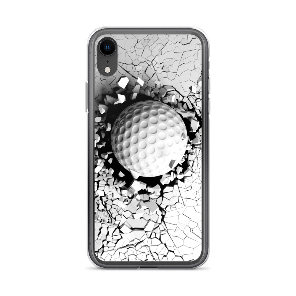 iPhone Hülle - Golfball hit - G-O-A-L-F