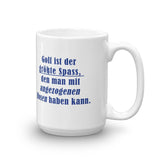 Tasse- Becher - Skulls Golf Club - Golf ist der größte Spaß... - G-O-A-L-F