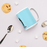 Tasse - Becher - Golfer beim Abschlag - passion - G-O-A-L-F